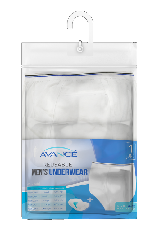 Avancé Men's Reusable Incontinence Underwear