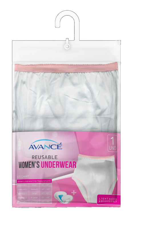 Avancé Women's Reusable Incontinence Underwear