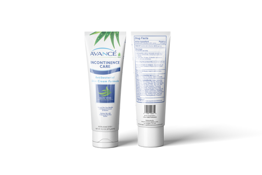 Avancé Aloe Incontinence Care Antibacterial Skin Cream Formula, 270 Grams, 9.5 Oz Tube, Each