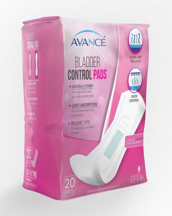 Avancé Light Absorbency 3.5 x 11 Bladder Control Pads — Smart